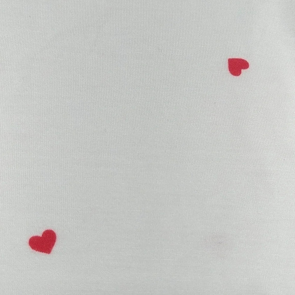 Cynthia Rowley Hearts Long Sleeve Shirt size XL - Picture 5 of 6